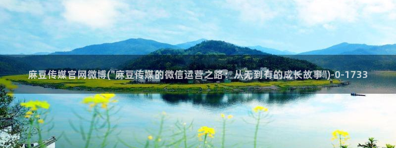 麻豆传媒直播官网黄：麻豆传媒官网微博(\
