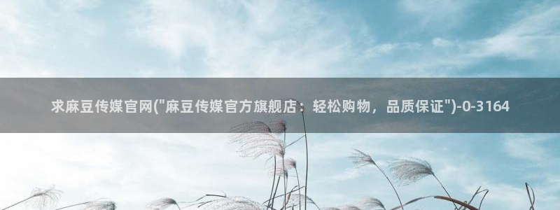 麻豆传媒官网 在线观看：求麻豆传媒官网(\