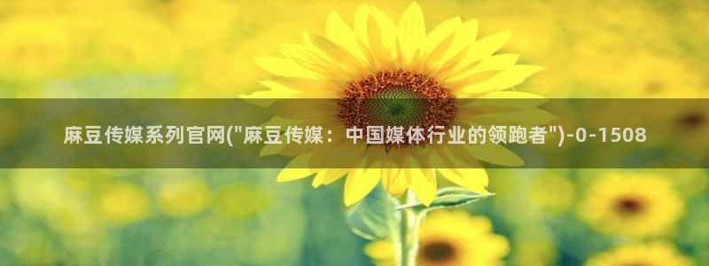 艾秋麻豆果冻传媒官网